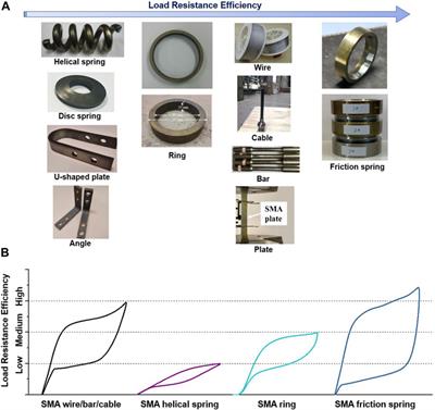 Emerging superelastic SMA core damping elements for seismic application